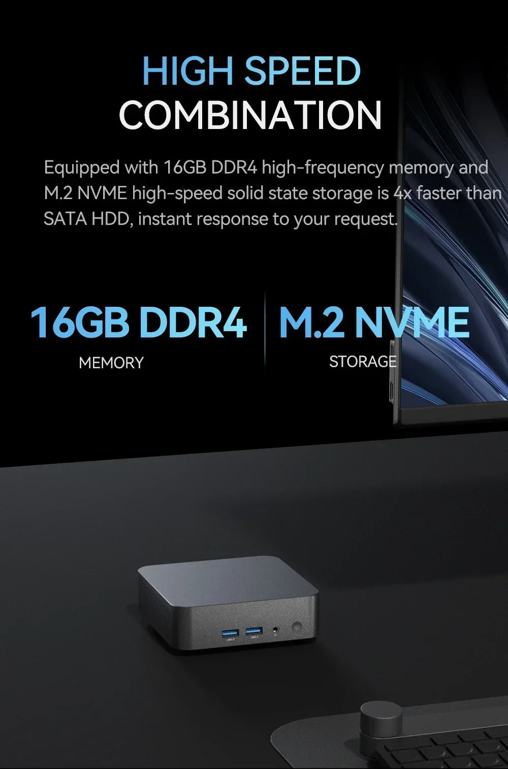 MINI PC Computer with Windows 11 Intel Core I9 10980HK 16GB/32GB RAM 1TB SSD WIFI 6 BT5.2 4K HD for Gaming Office Study