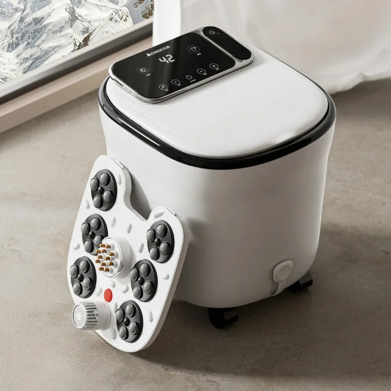 Aerobic Water Circulation Constant Temperature Heated Foot Bath Sterilization Fumigation Automatic Bath Electric Footbath Machin