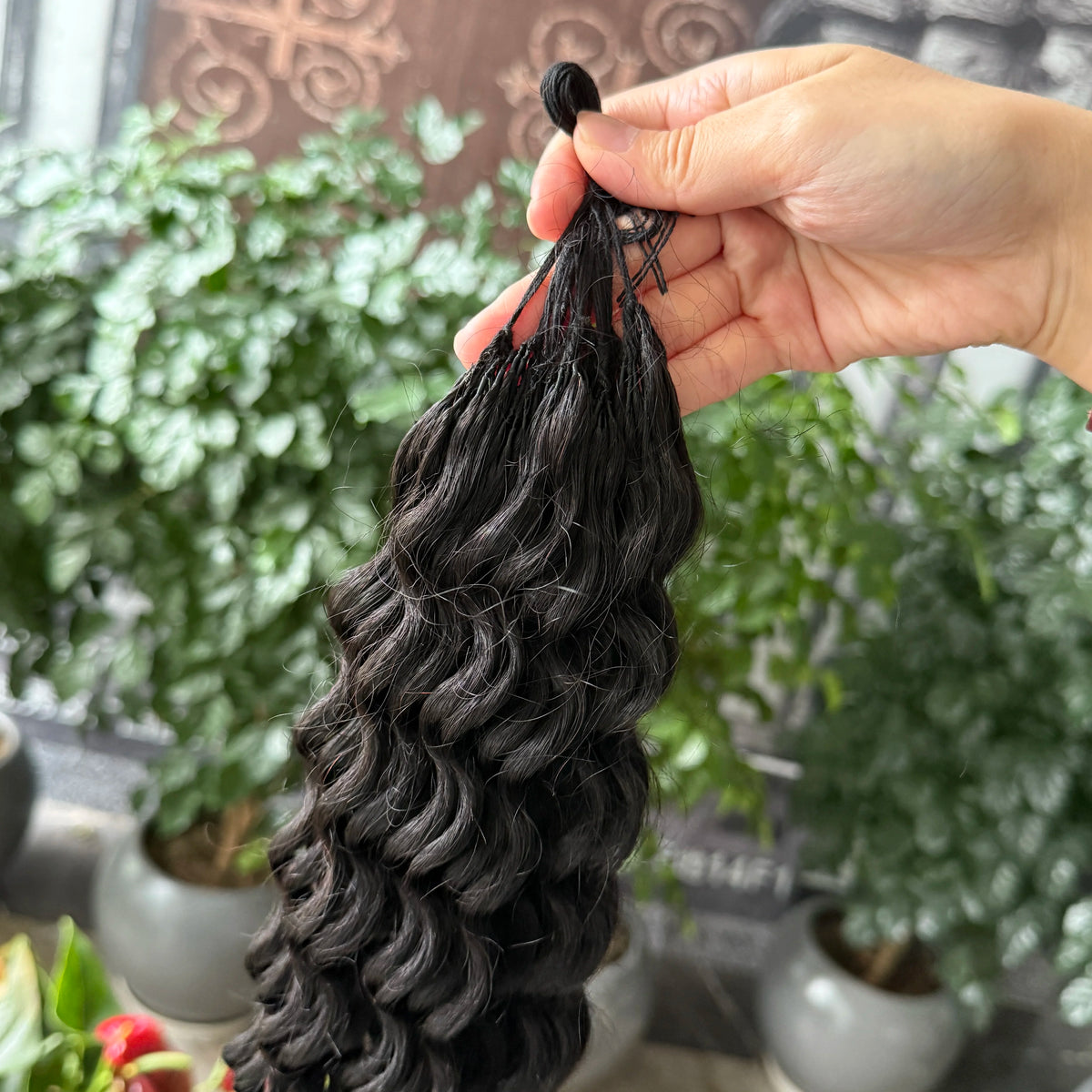NABI Updated Miracle Knots Hair Pre-Separated Burmese Crochet Human Hair DeepWave 14-26inch 100g/pc for Bora Boho Braids
