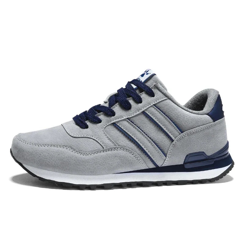 Newest Artificial Leather Men Causal Shoes Male Spring Men Fashion Light Shoes Sneakers Lac-up Flats Breathable Outdoors Sapato