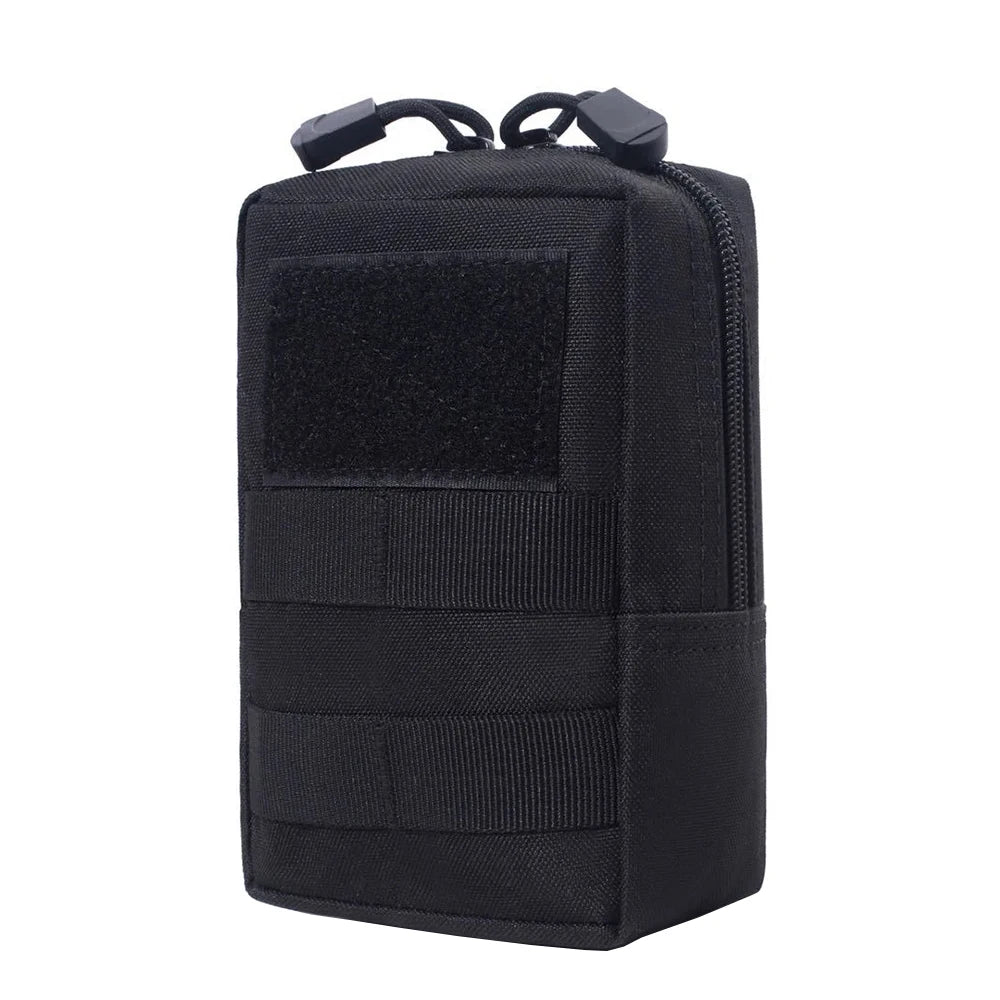 EDC Molle Tactical Pouch Waist Pack Compact Utility Pouches Waist Belt Bag Medical Bags Phone Case Outdoor Hunting Accessories
