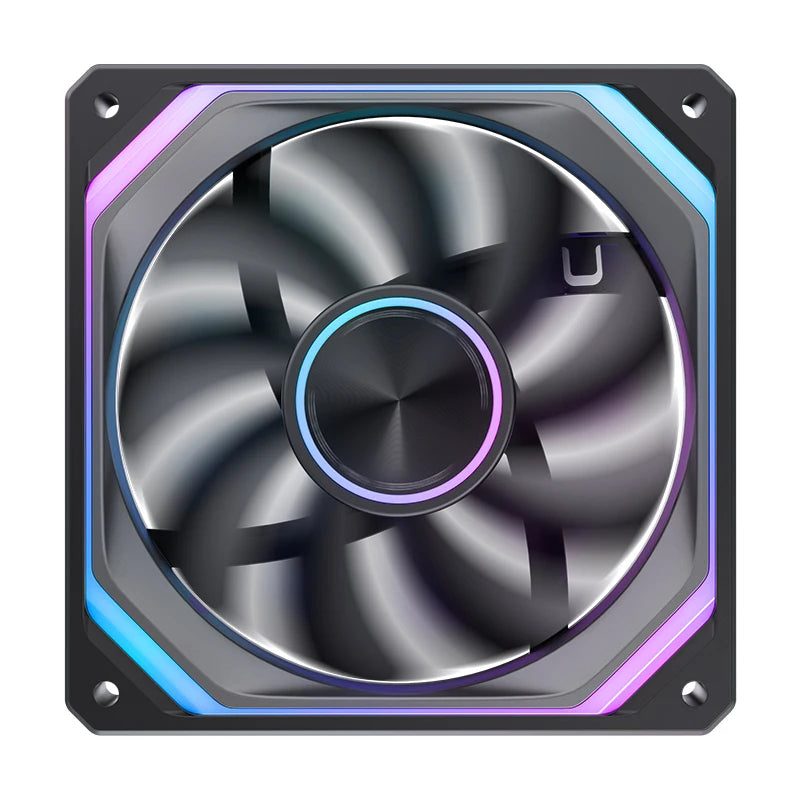 JONSBO XA-120/240/360 PC Case Fan Three Sided Mirror 5V/3Pin ARGB Fan Integrated Cold Exhaust Cooling Fan