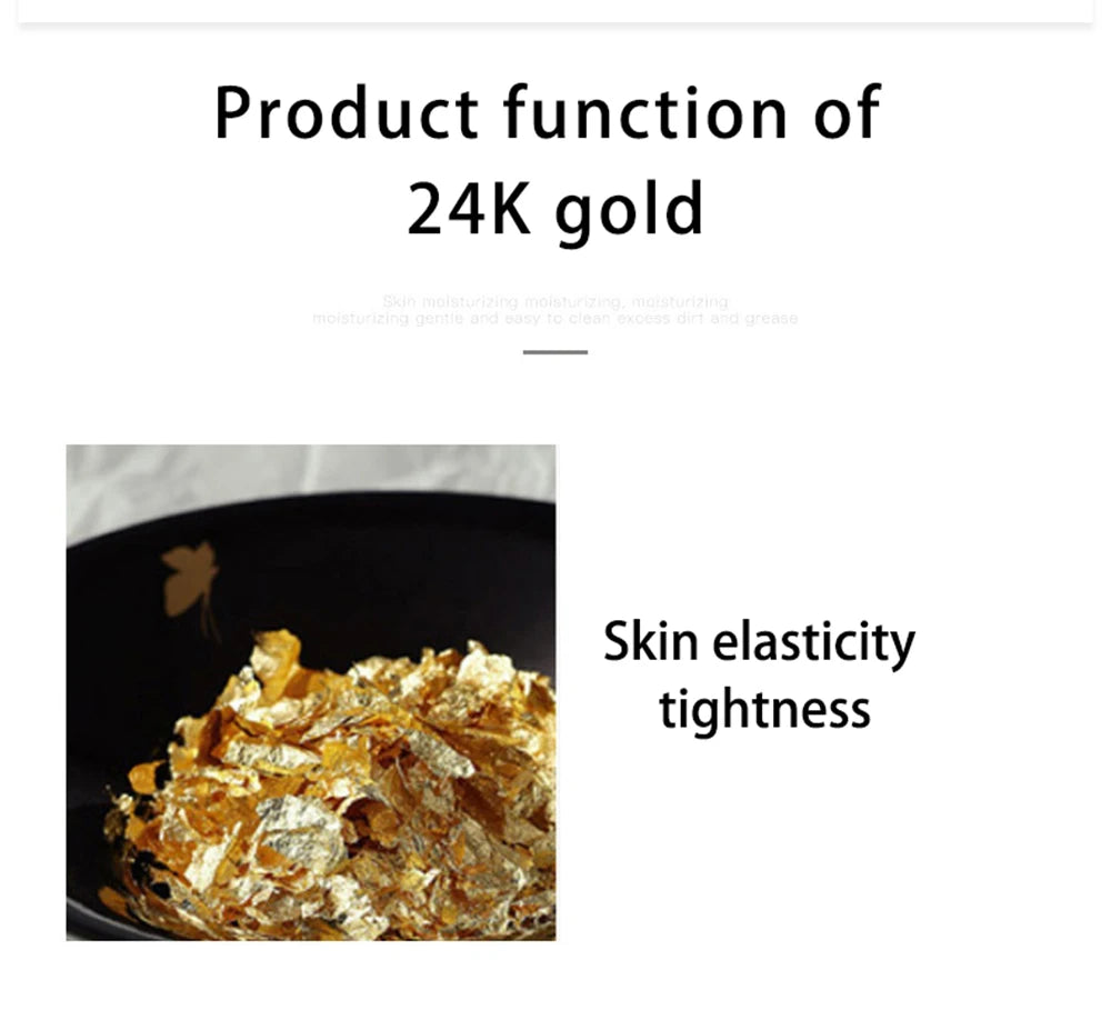 24K Gold Nicotinamide Face Toner Moisturize Oil Control Shrink Pores Anti Aging Fade Fine Lines Brighten Tone Skin Care 300ml