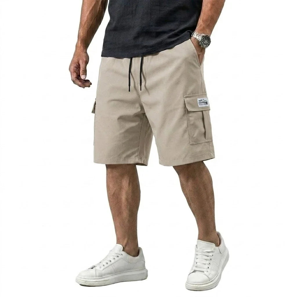 Multi-Pocket Cargo Short Pants Summer Knee Pants Jogging Gym Man Casual Work Short Man Beach Tactical Shorts Baggy Pants Men