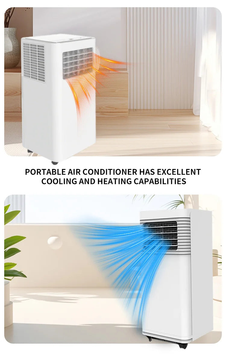 Airwens 7000BTU Heating&Cooling 110V/240V Portable Air Conditioner  for Car Hotel House hold Use