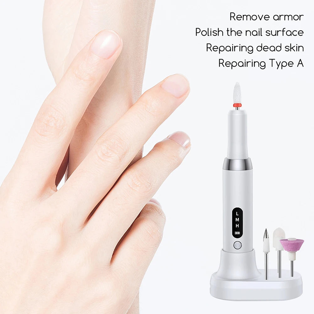Professional Nail Drill Machine for Acrylic Nails 35000RPM Electric Nail Drills Kit for Manicure Pedicure