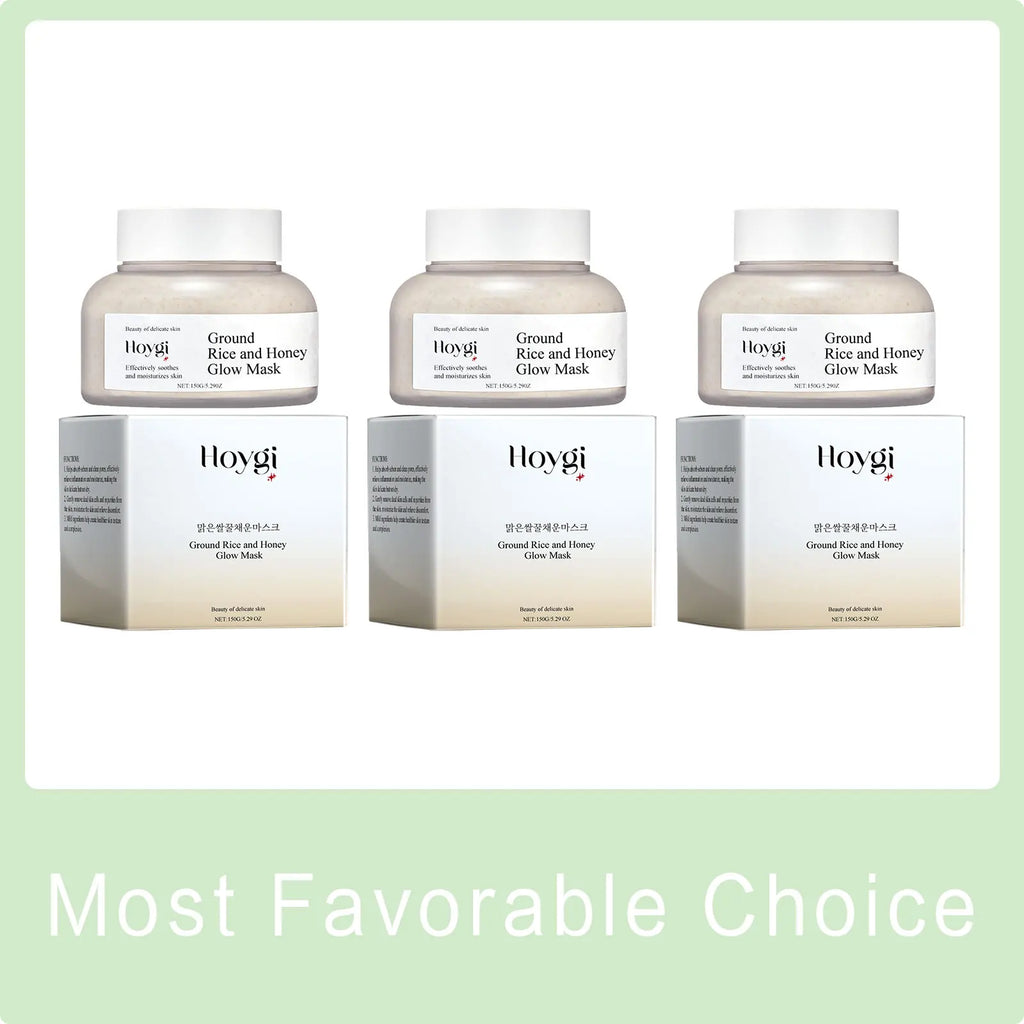 Rice Raw Pulp Mask Replenishment Moisturizing Fade Dark Spot Repair Sensitive Skin Shrink Pore Hydrating Mask Korean Skin Care