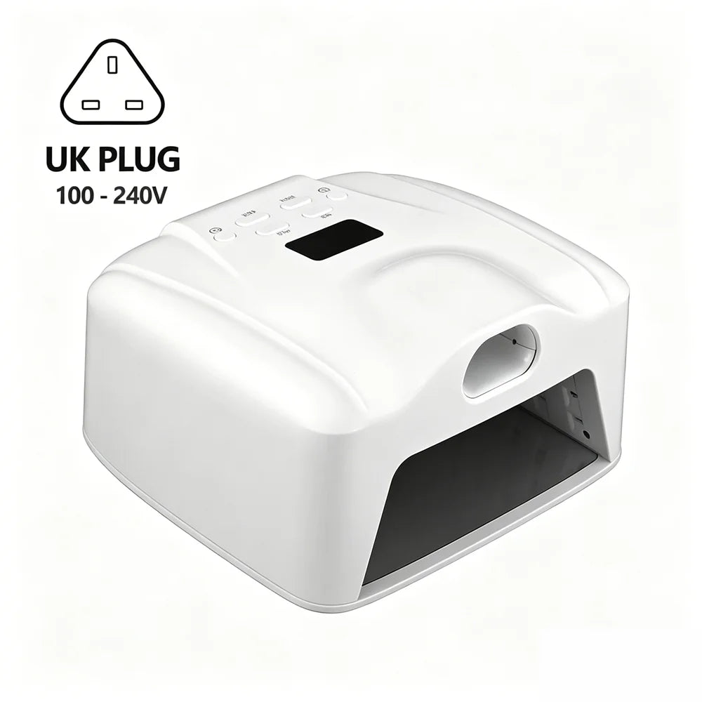 2 IN 1 Nail Lamp Single Toe Single Finger Gel Nail Curing Lamp Full Hand Fast Drying LED Light Nail Dryer Auto Sensor Dual Lamp