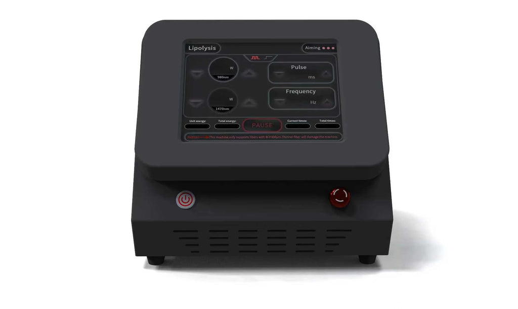 Myoslim 980+1470+635+450nm Diode Laser Lipolysis System Anti-Inflammatory Therapy Body Slimming Face Lifting Machine