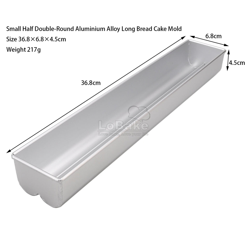 Long Style Bread Mousse Cake Mold Round Trigon Ladder Wavy Flower Shape Aluminium Dessert Steaming Moulding DIY Kitchen Gadgets