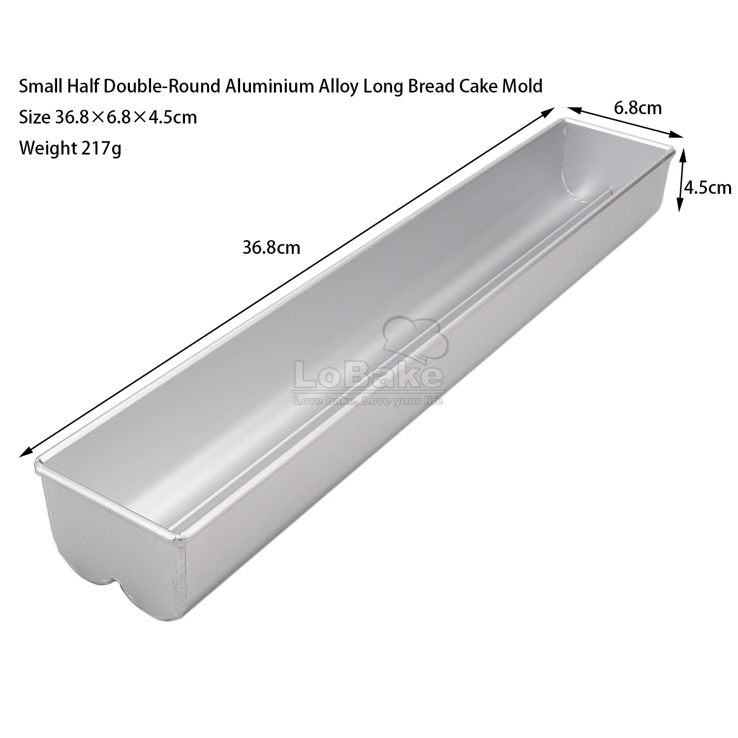 Long Style Bread Mousse Cake Mold Round Trigon Ladder Wavy Flower Shape Aluminium Dessert Steaming Moulding DIY Kitchen Gadgets