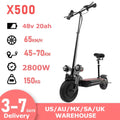 75km Long Range Electric Scooter 20Ah Battery 65km/h Top Speed Street Tires Adults Scooter Long battery life for commuting