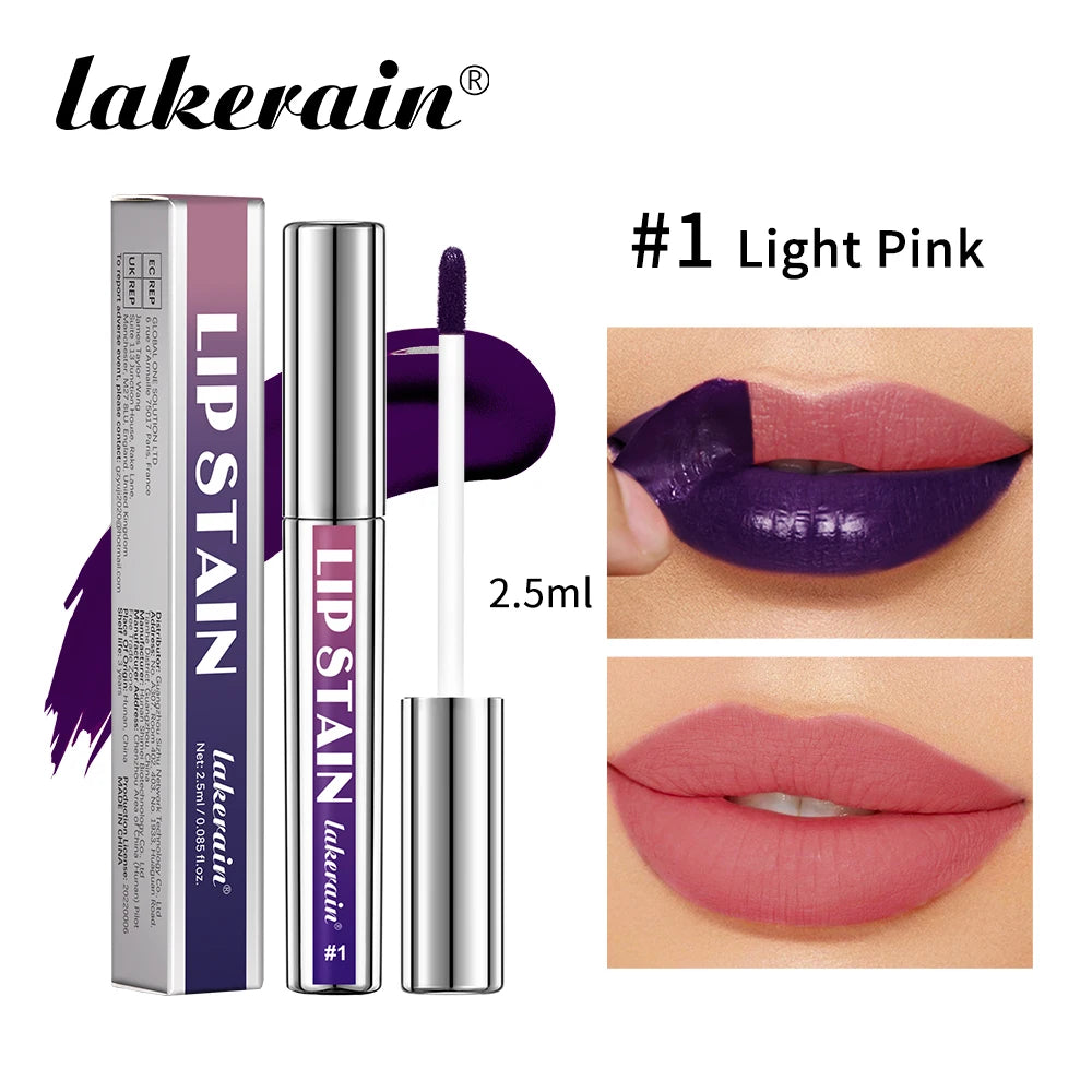 3pcs/set Peel Off Lip Stain Set Long-Lasting Waterproof Lip Tint Transfer Proof Non-stick Cup Natural Lip Stain Female Makeup