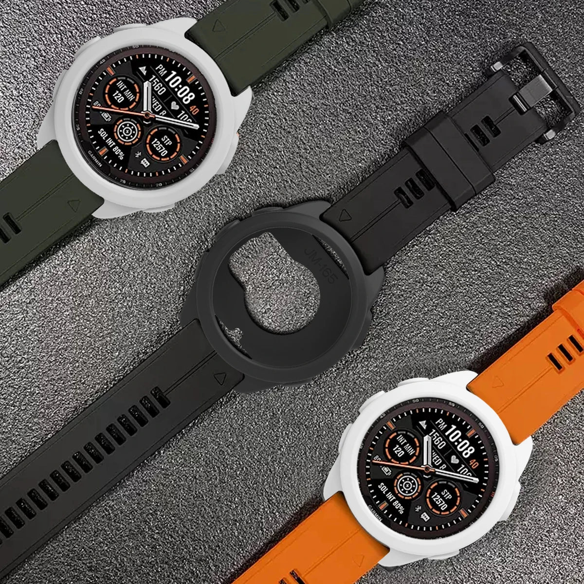 New For Garmin Forerunner 165 Silicone Protective Case Watch Shell Protector Soft and Durable Watch Decoration Accessories