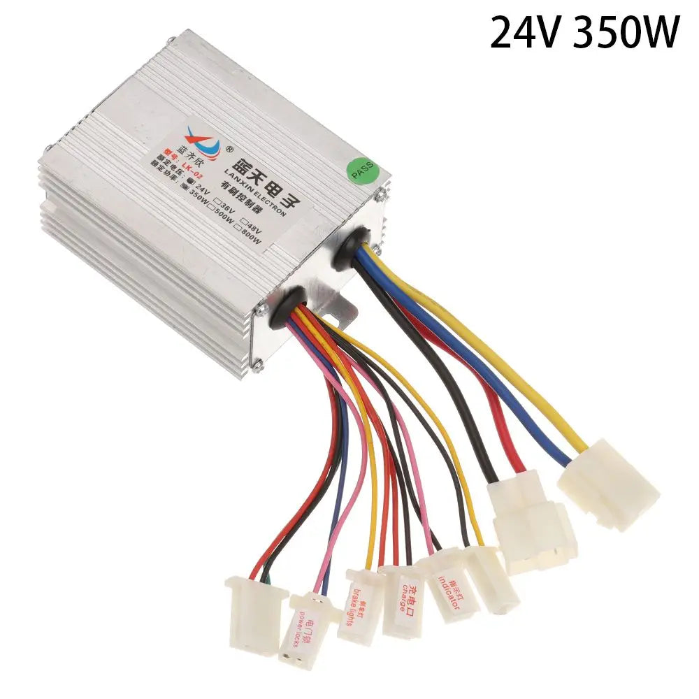 E-bike Accessories 24V/36V/48V Electric Bicycle Parts Bicycle Controller Brushed Controller Electric Bike Motor
