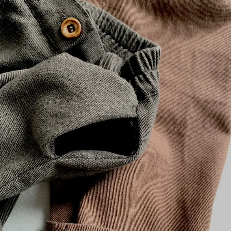 2026 New Solid Girls Harem Pants Spring Children Trousers Baby Long Pants Autumn Loose Kids Casual Pants Baby Clothes