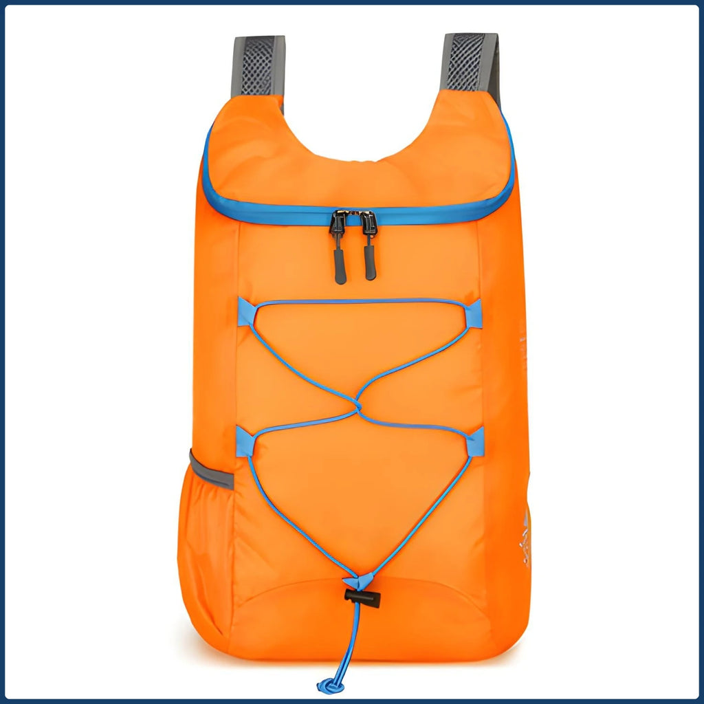 Multifunctional Outdoor Folding Backpack High Density Lightweight Waterproof Nylon Fabric Sports Bag for Camping Hiking Travel
