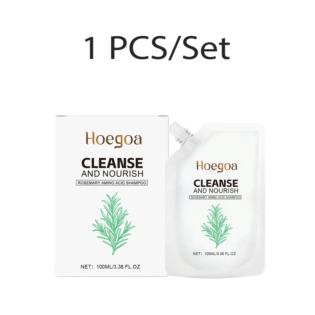 Rosemary Shampoo Anti-Hair Loss Shampoo Deep Scalp Cleansing & Moisturizing Hair Care Set for Dry Damaged Hair Strengthens Roots