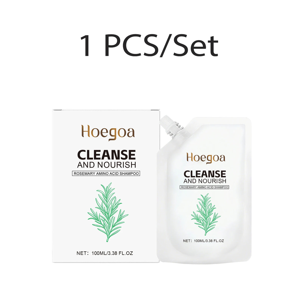 Rosemary Shampoo Anti-Hair Loss Shampoo Deep Scalp Cleansing & Moisturizing Hair Care Set for Dry Damaged Hair Strengthens Roots