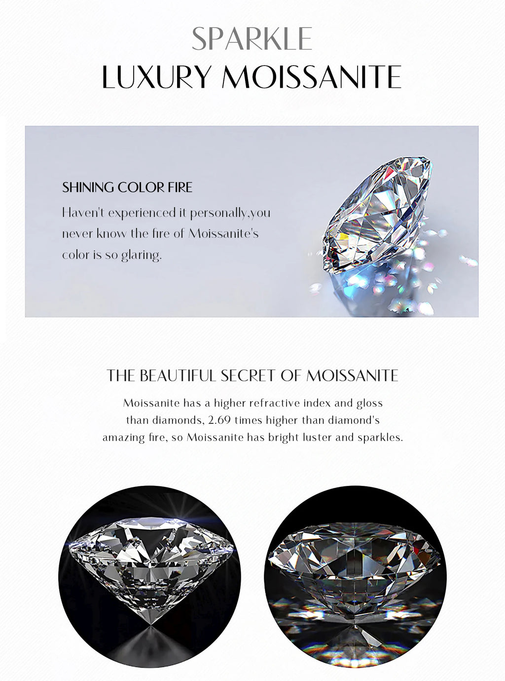 MODIAN D Color Moissanite Four Leaf Clover Key Pendant Necklace 925 Sterling Silver Lab Diamond Chain Fine Jewelry For Women