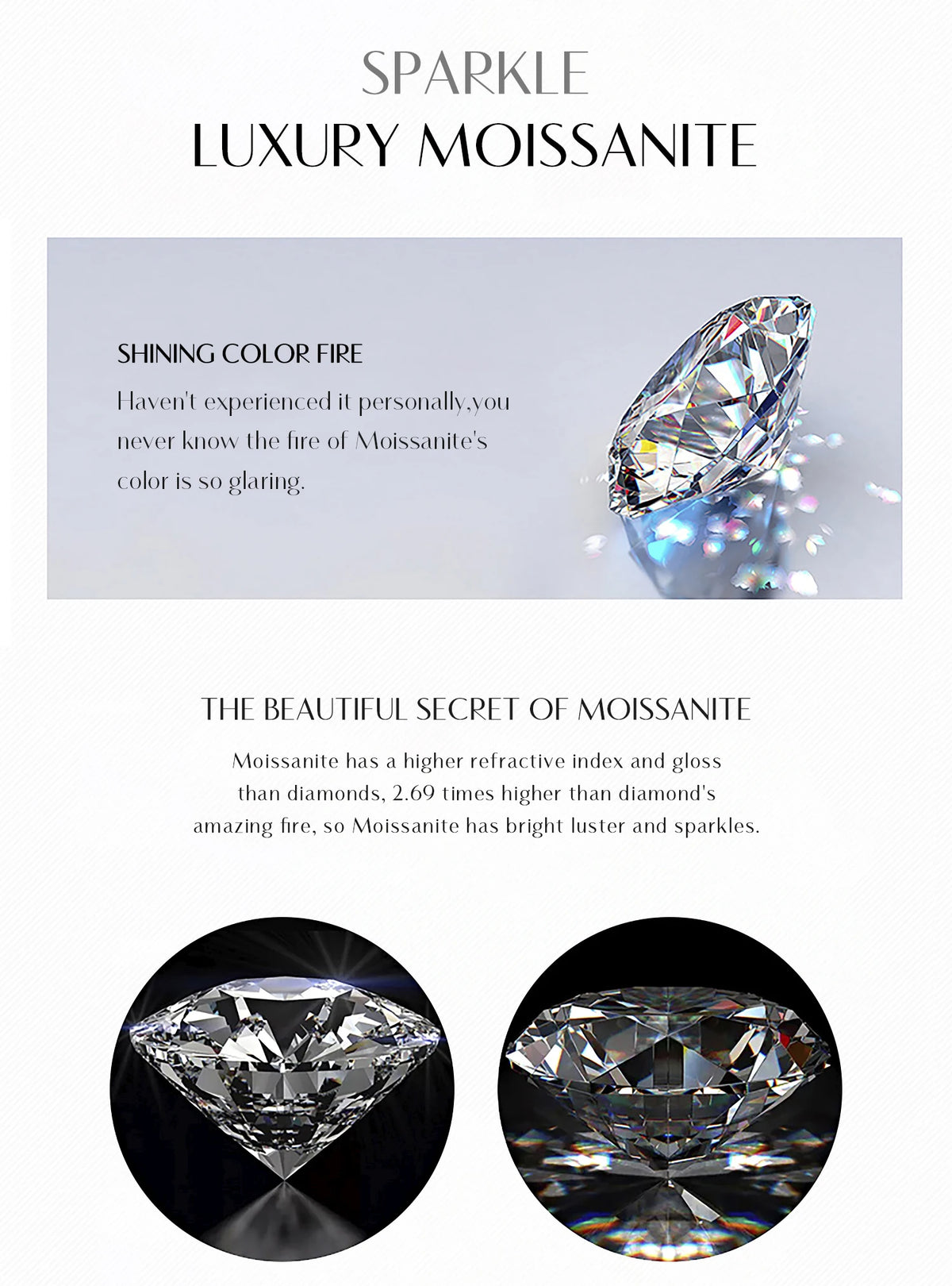 MODIAN D Color Moissanite Four Leaf Clover Key Pendant Necklace 925 Sterling Silver Lab Diamond Chain Fine Jewelry For Women