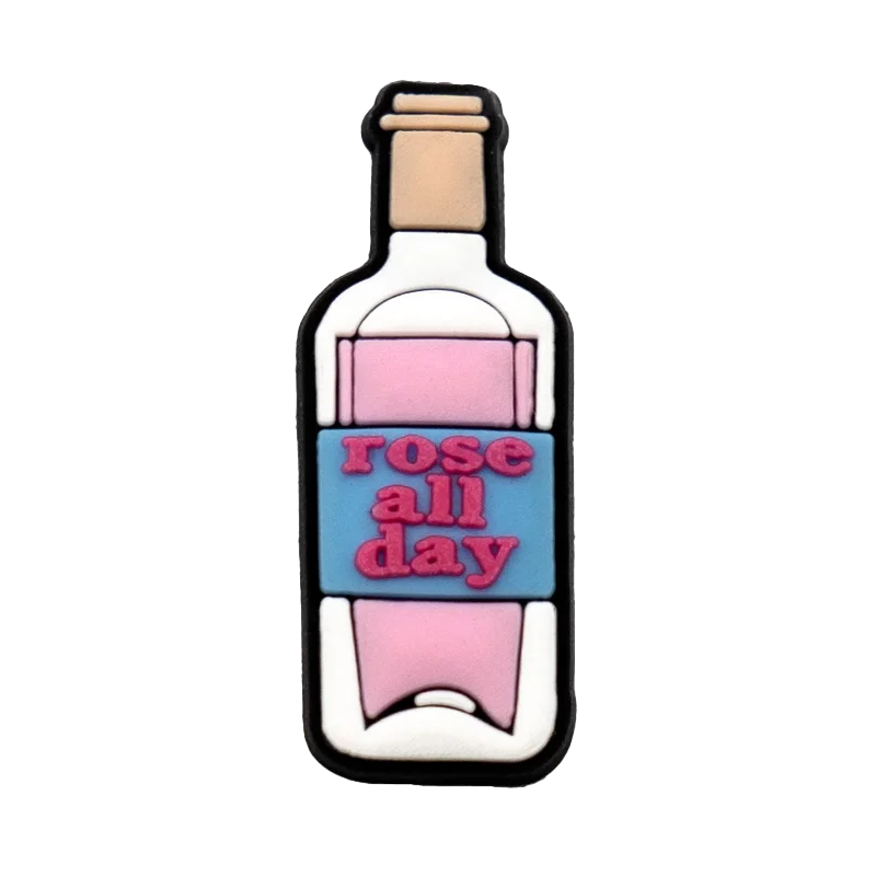1pcs PVC Make Up Style Shoe Charms Women Girls Sandal Accessories Lipstick Perfume Shoe Decorations Pins for Gifts Clog Buckles