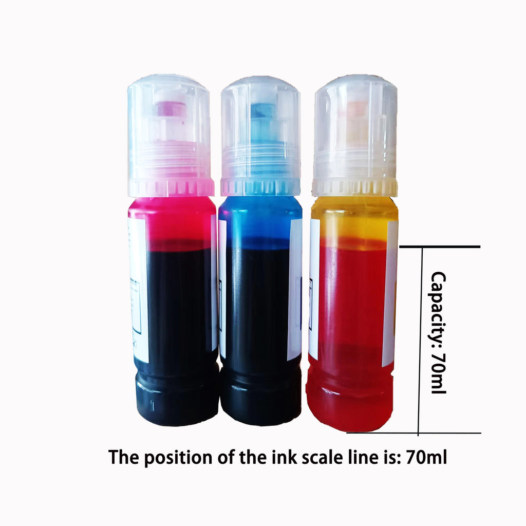 For Epson 664 Refill Ink Kit 70ML For Epson L110 L100 L110 L300 L235 L355 L350 550 L555 132 L120 L200 210 Printer