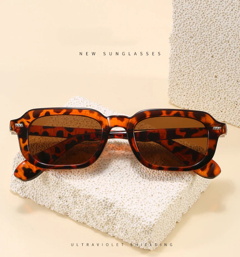 Classic Small Square Sun Glasses Women Men High Quality Sunglasses Travel Driving Candy Color Shades UV Protective Glasses
