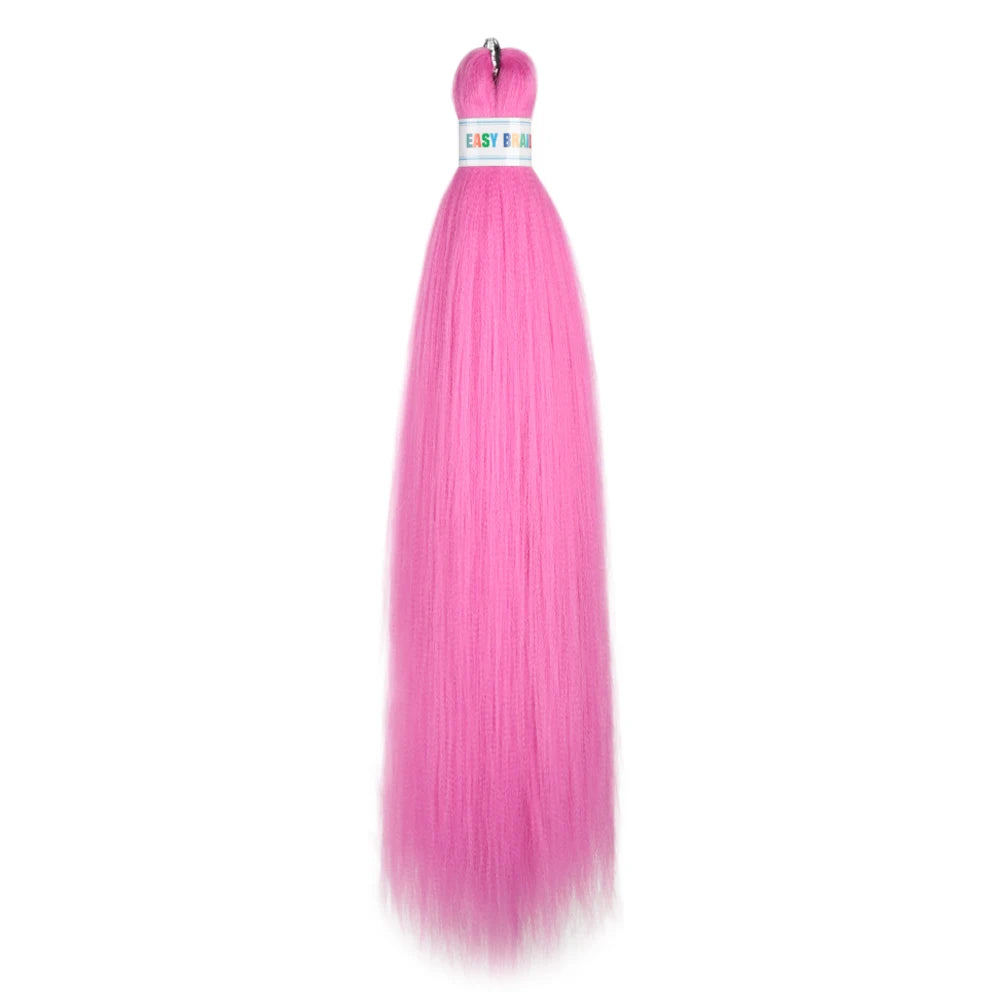 Ombre Kanekalon Braiding Hair Extensions Pre Stretched 26 Inch Synthetic Hair for Afro Jumbo Box Braids Natural Looking