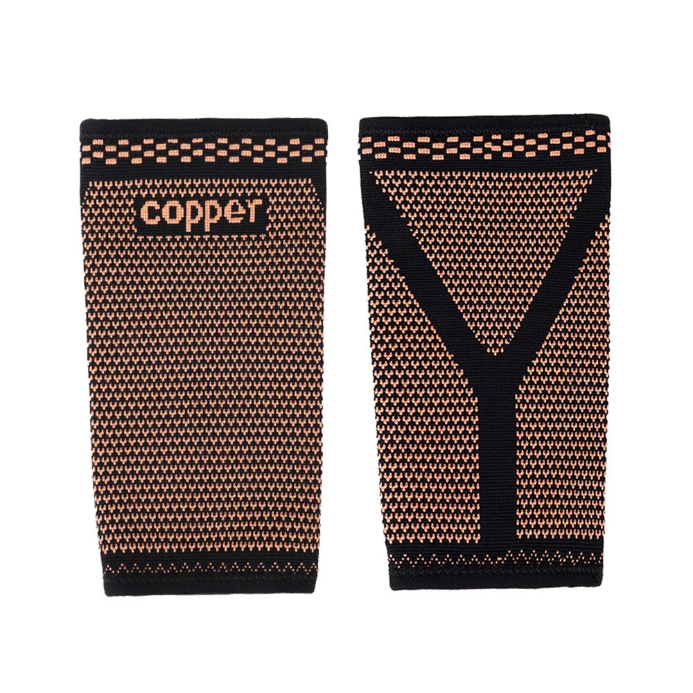 1PCS Copper Calf Compression Sleeves for Men & Women, Sports Compression Leg Sleeves for Shin Splints & Running Recovery