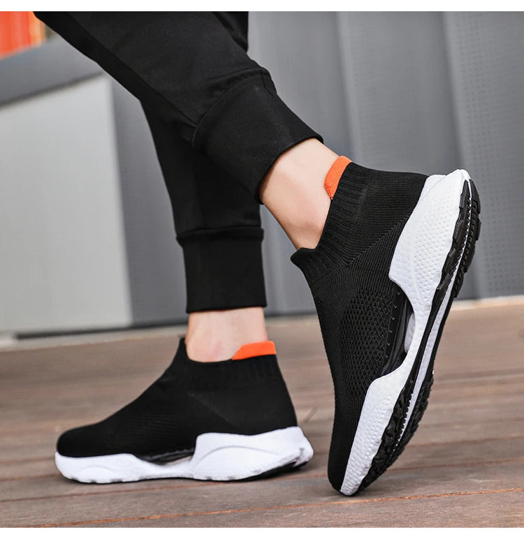 Men's Casual Running Shoes, Male Tennis Sneakers, Luxury Trainer, Race Breathable Shoes, Fashion Loafers