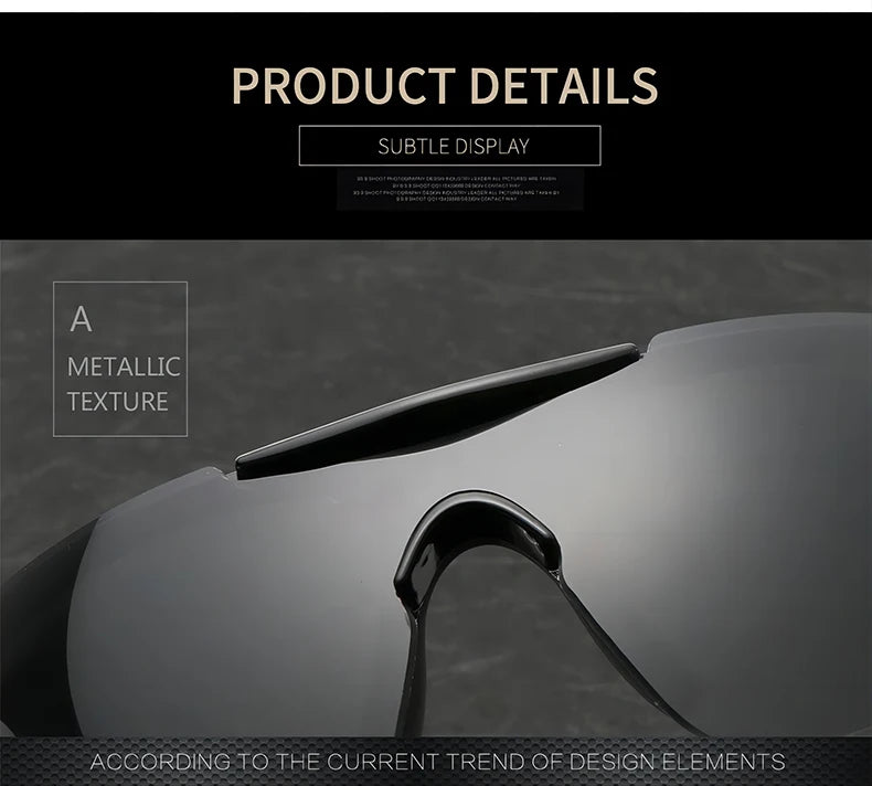 Sports Sunglasses for Men, Road Bicycle Glasses, Mountain Cycling Riding Protection Goggles, MTB Bike Sun Glasses, RR7427