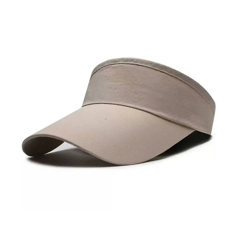 New Unisex Sun Hat with Open Top, Sun Protection, Outdoor Versatile Solid Color