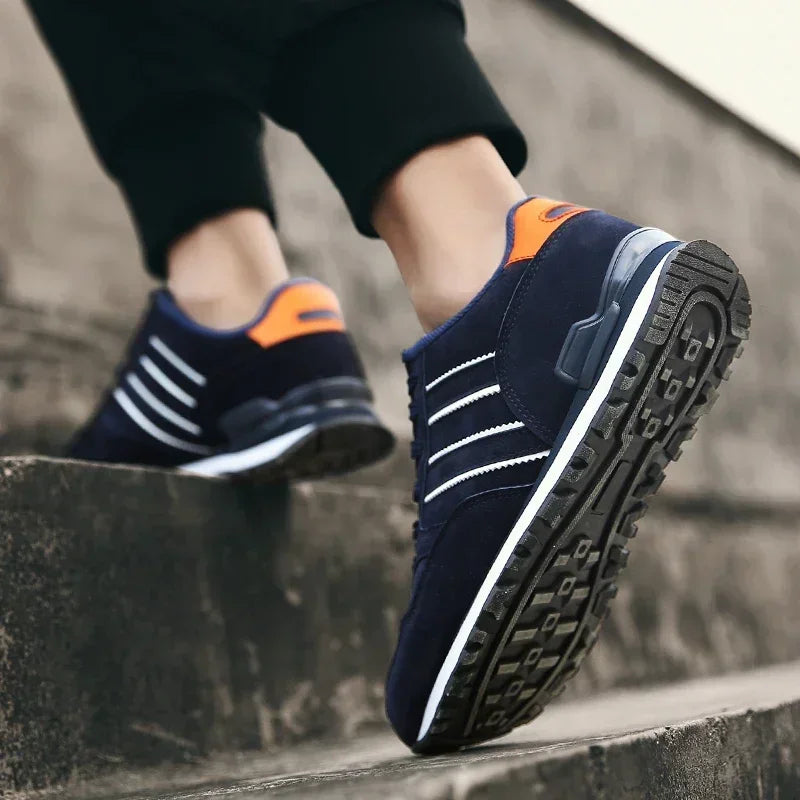 High Quality Men's Sneakers Leather Casual Shoes Autumn 2022 New Breathable Men Shoes Tenis Male Flat Shoe Zapatillas Hombre