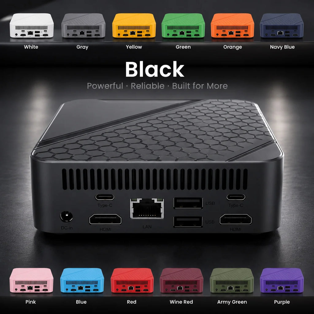 HOT Intel Core i9 10980HK Mini PC Windows 11 UHD Graphics Pocket Computer 16GB RAM minipc WiFi6 1TB 2TB SSD Desktop Gaming