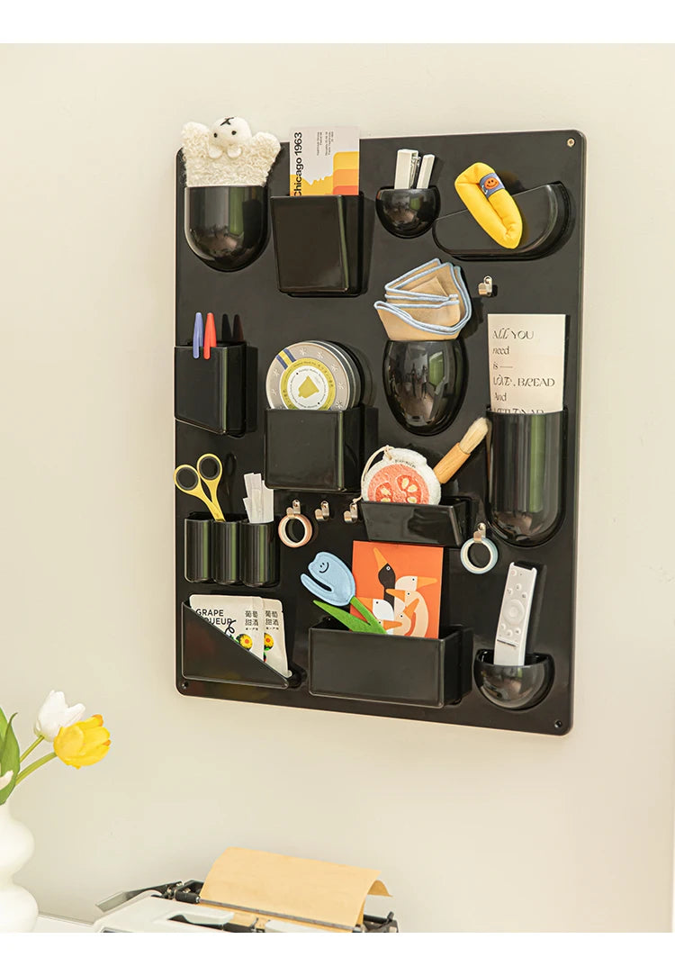 Wall Holder Offices Kitchens Organizer Desktop Shelf Wall Storage Rack Organiser For Workshops Bathrooms Children's Rooms