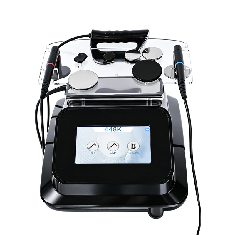 2026New 448KHZ INDIBA Tecar Therapy Machine Physiotherapy Pain Relief Body Slimming Skin Rejuvenation Salon SPA Beauty Equipment