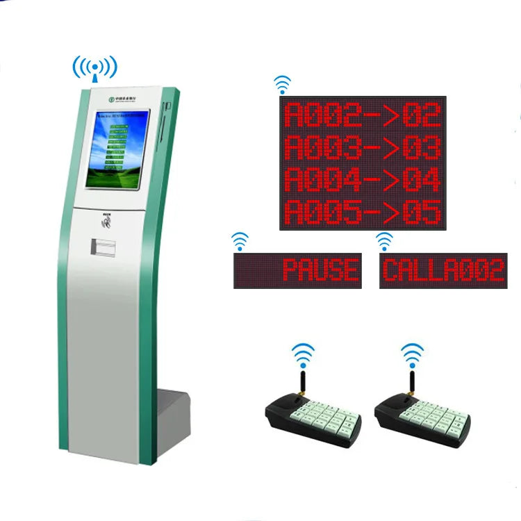 Wall Mounted Touch Order Payment Kiosk 21.5 Inch Restaurant Automatic Touch Kiosk Installation Wondos/android System
