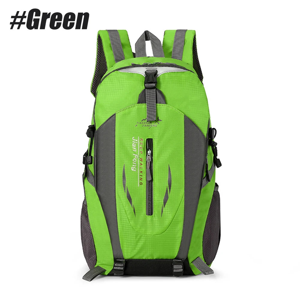 1Pcs Large Capacity 40L Hiking Backpack Lightweight Waterproof Foldable, Outdoor Camping Trekking Travel Bagpack