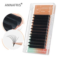 Colored Lashes Eyelash Extensions C/D/L/LU(M) Curl Mix 8-15mm Natural Soft Individual Green/Blue/Brown/Purple/Pink Eyelashes
