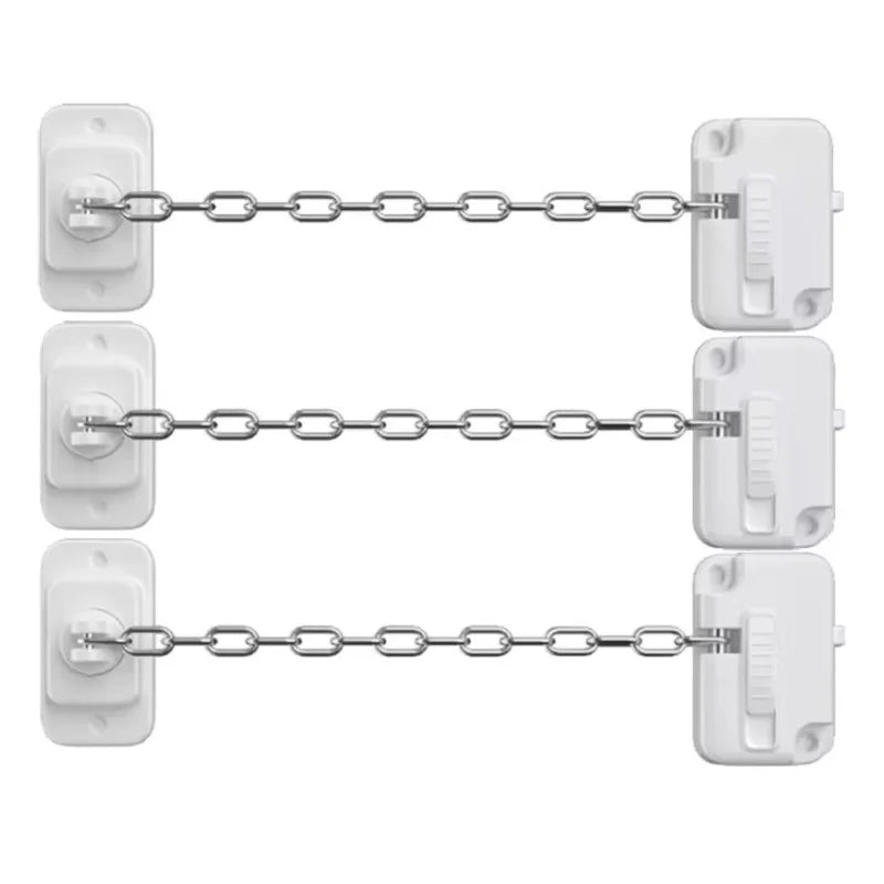 Safety Locks 1//2/3Pcs for Fridge Door Adjustable Refrigerator Lock with Keys Drawers Toilet and baby Safety Cabinet Lock C221