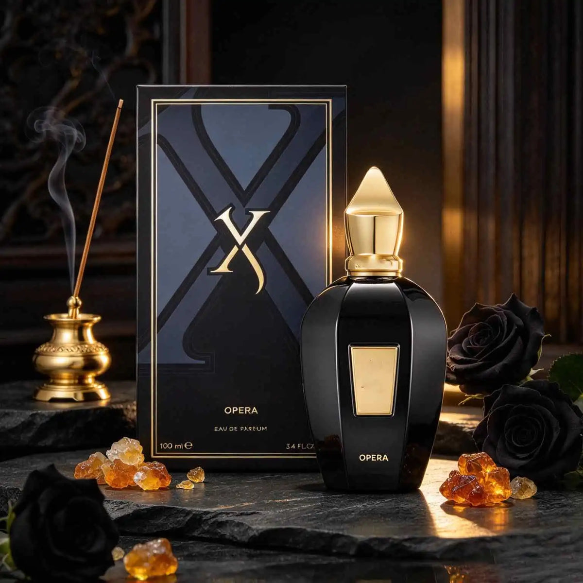Opera Perfume, 100ml\3.4oz, Luxurious Oriental Floral And Woody Tone. A High-End Fragrance Suitable For Both Men And Women, Including Ylang Ylang, Nutmeg, Leather, Patchouli, And Musk, With Long-Lasting Fragrance That Is Suit