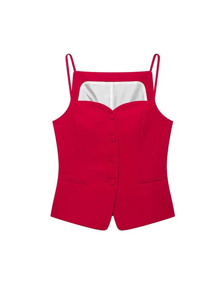 2026 Women Sweetheart Strap Top Mini Shorts Two Piece Set Summer Solid Color Ladies Office Daily Causal Commuter Short Set