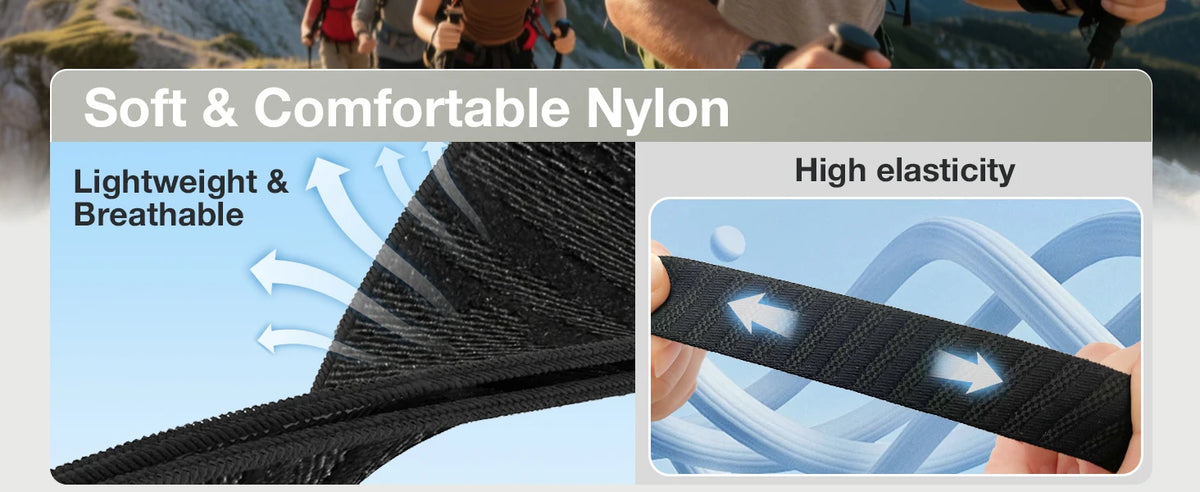 Replacement Nylon Bicep Bands for Whoop 5.0 Health,Fitness Activity Tracker Arm & Ankle Fitness Sport Strap for Whoop 5.0
