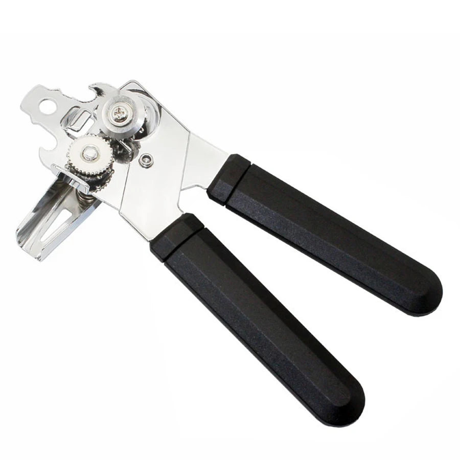 Stainless Steel Multifunctional Professional Can Manual Can Opener Craft Beer Grip Can Opener Bottle Opener Kitchen Gadgets