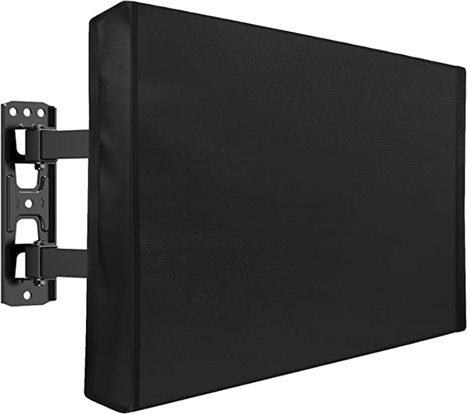 Weatherproof Dust-proof Outdoor TV Cover Beige 32" 36" 40" 46" 50" 55" 60" 65" Protect TV Screen Garden Patio Outdoor TV Cover