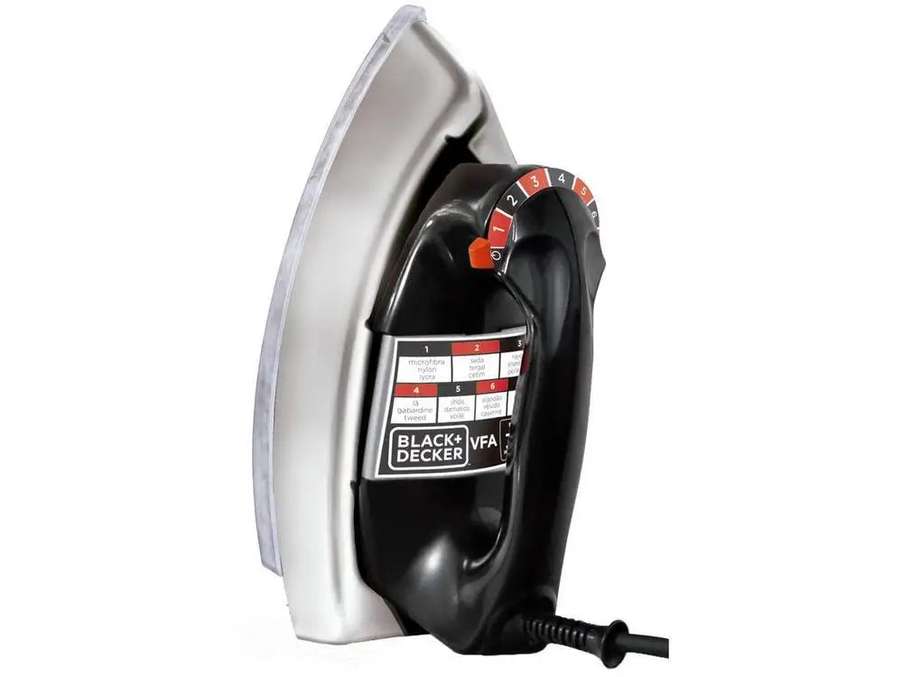 Black & Decker VFA-1110 Dry Iron, Black-110V