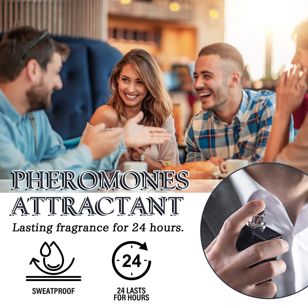 Men Pheromone Perfume Lasting Aroma Dating Romantic Pheromones Attractive Flirting Increase Confidence Stimulating Fragrance Oil
