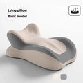 Ergonomic Memory Foam Pillow for Prone Sleeping Neck Pain Relief Wedge Support Pillow for Bed Sofa，Suitable for couples