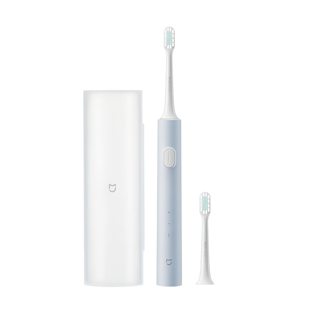 MIJIA T200/T200C Sonic Electric Toothbrush,2 Mode,2 Brush Heads,Whitening Toothbrush,USB‑C 25 Day Battery,IPX7 Waterproof